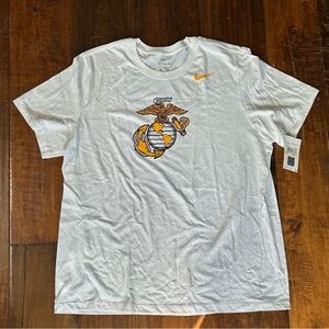 Nike men’s size XXL marine corps white t shirt new with tags NWT